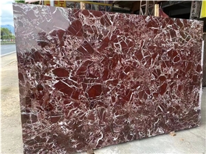 Italy Rosso Levanto Red Marble Slab