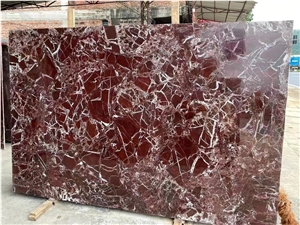 Italy Rosso Levanto Red Marble Slab