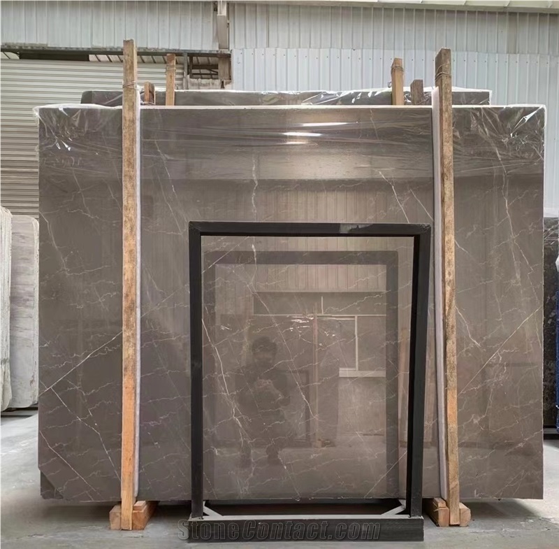 Luna Grey Marble Slab