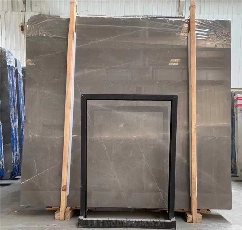 Luna Grey Marble Slab