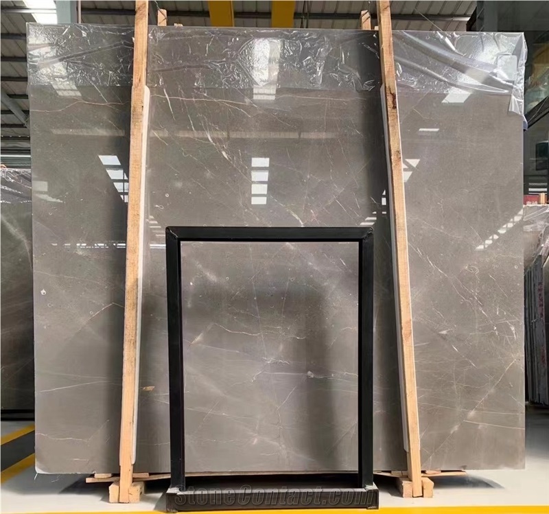 Luna Grey Marble Slab
