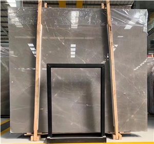 Luna Grey Marble Slab