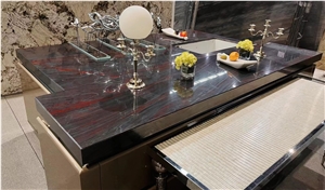 Nice Luxury Iron Red Granite Kitchen Countertop Nice Luxury Iron Red Granite Kitchen Countertop