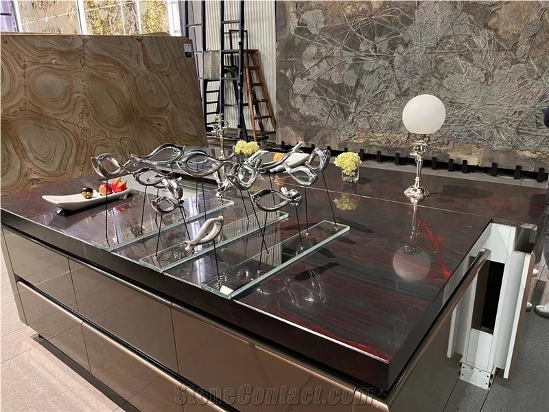 Nice Luxury Iron Red Granite Kitchen Countertop