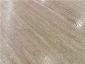 Roman Beige  Hole Travetine Slabs Vein Cut