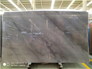 Royal  Light Grey Blue Marble Slab