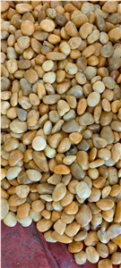 White Pebble Stone Polished