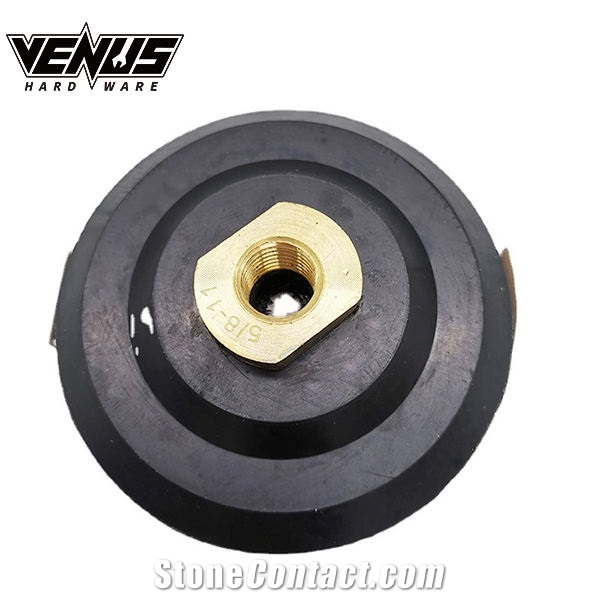 2022 Arrivals Backer Pad Plate Flexible Rubber Backing Pad