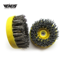4 Inch Stone Surface Circular Abrasive Polishing Brushes