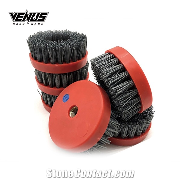 4 Inch Stone Surface Circular Abrasive Polishing Brushes