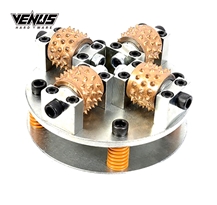 8Inch*4T*45S Double Layers Alloy Diamond Bush Hammer Disc