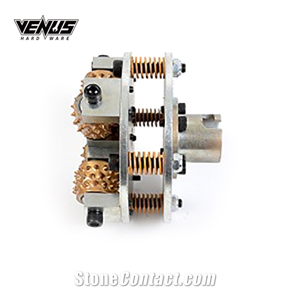 8Inch*4T*45S Double Layers Alloy Diamond Bush Hammer Disc