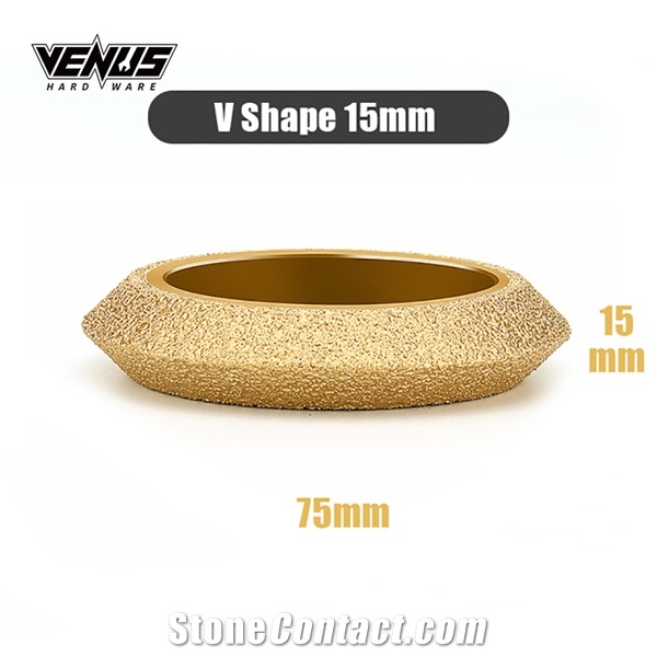 Arrivals Vacuum Brazed V Shape Diamond Profile Wheel