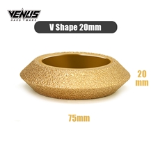 Arrivals Vacuum Brazed V Shape Diamond Profile Wheel