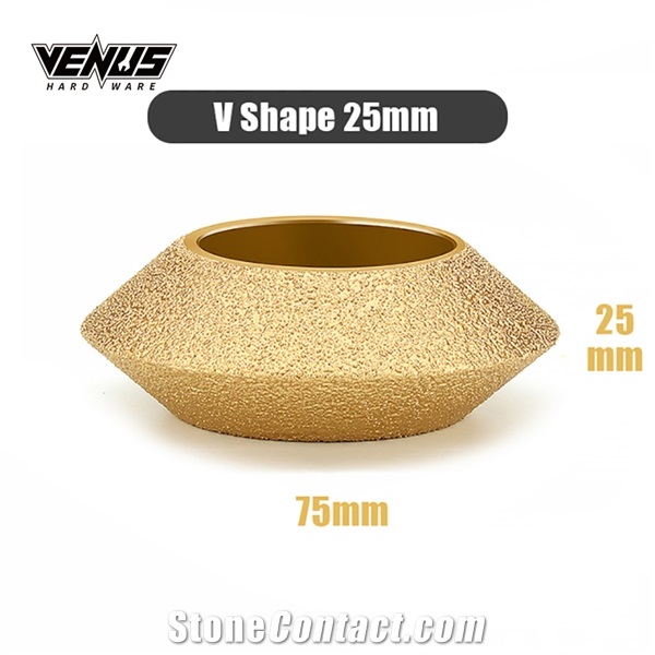 Arrivals Vacuum Brazed V Shape Diamond Profile Wheel