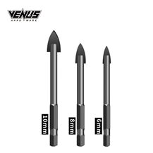 Cabide Alloy Grey Straight Handle Triangle Drilling Bit