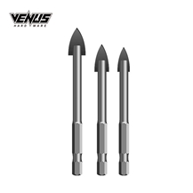 Cabide Alloy Grey Straight Handle Triangle Drilling Bit