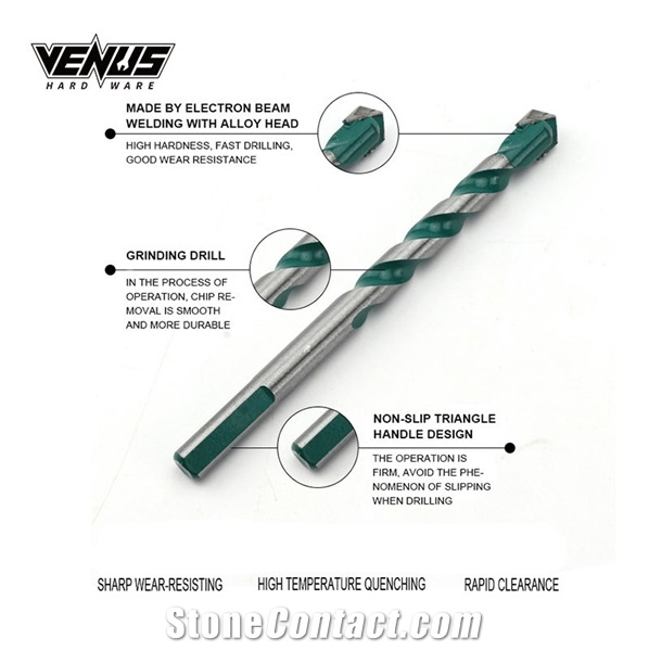 Ceramic Tile Cement Glass Wall Perforator Drilling Drill Bit