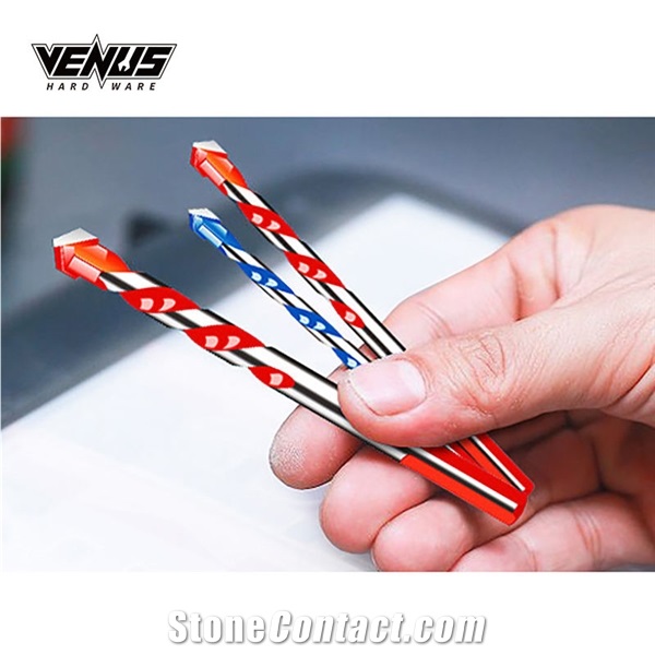 Ceramic Tile Concrete Threaded Triangle Drill Bit