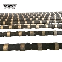 Coated Wire Diamond Wire Saw Rope For Marble Quarry Cutting