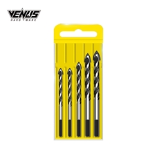 Cross Head Ceramics Tiles Triangle Micro Drill Bits Set