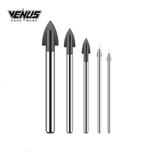Diamond Hole Opener Alloy Single Tip Glass Drill Bit