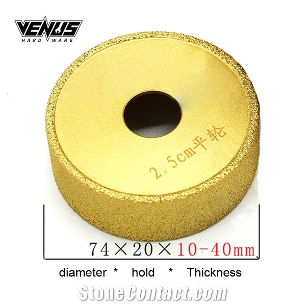 Diamond Tool Router Bits Vacuum Granite Grinding Wheel