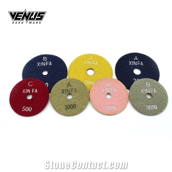 Diamond Tools Quartz Concrete Granite Polishing Pads