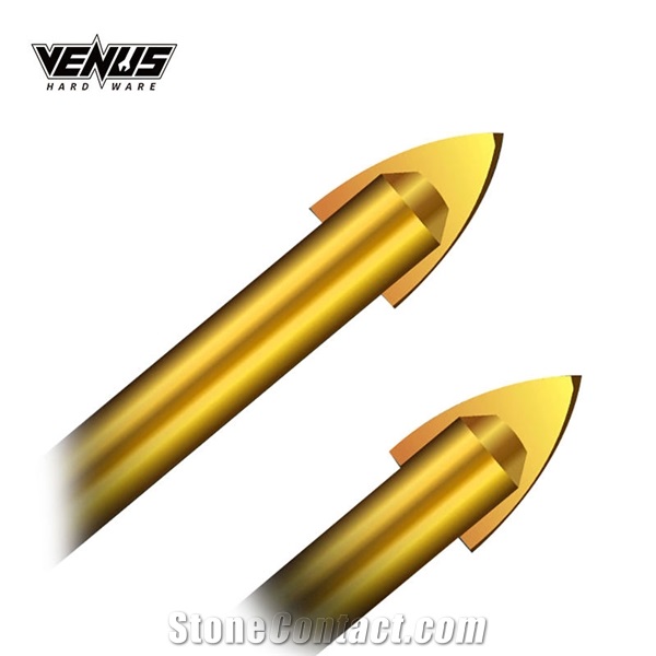 Glass And Tile Triangle Micro Drill Bits Cross Hex Tile Bits