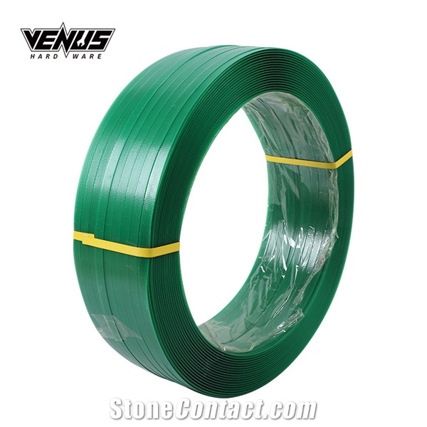 Green Strapping Band Packing Belt Custom PET Strap