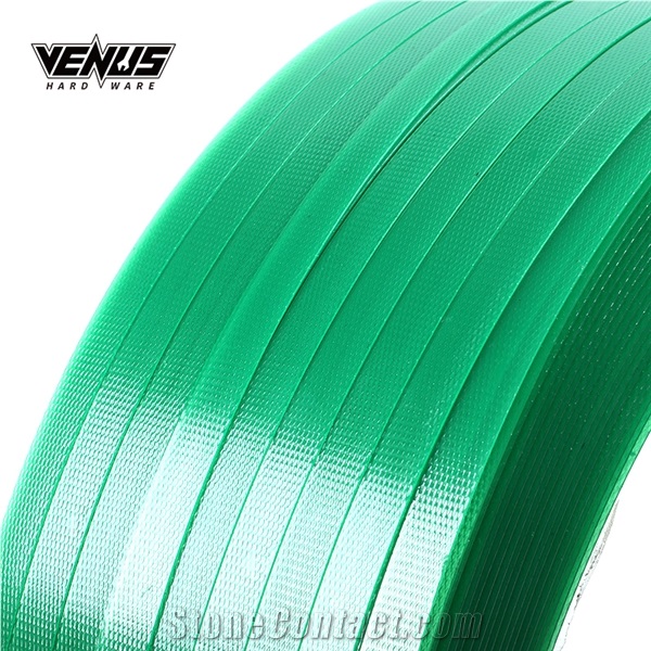 Green Strapping Band Packing Belt Custom PET Strap