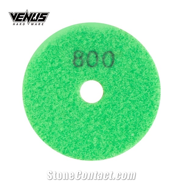 High Work Efficiency 7 Step Wet Use Granite Polishing Pads