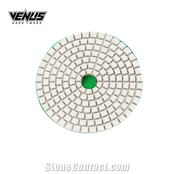 High Work Efficiency 7 Step Wet Use Granite Polishing Pads