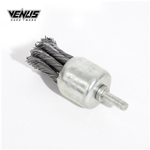 Knotted Stainless Steel Wire End Brush