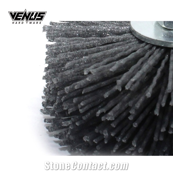 Polishing Abrasive Buffing With Shaft Steel Wire Wheel Brush