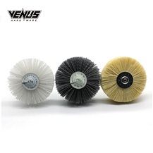 Polishing Abrasive Buffing With Shaft Steel Wire Wheel Brush