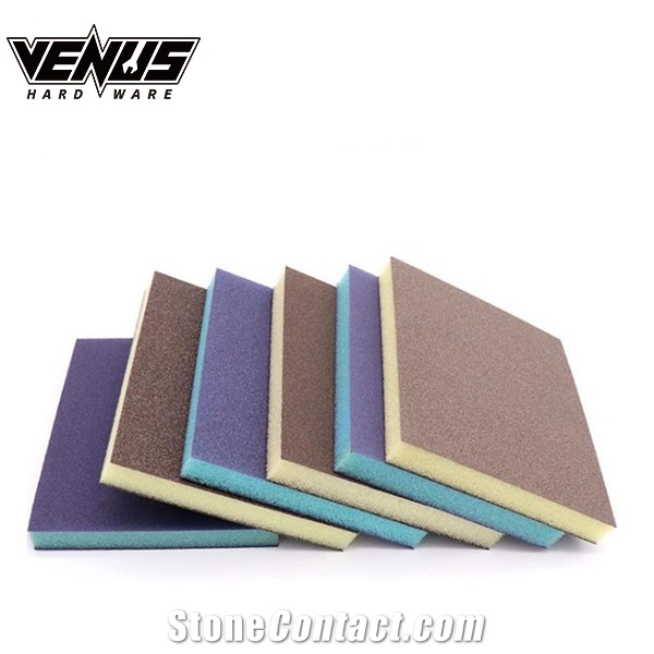Products Foam Sandpaper Handle Sanding Sponge