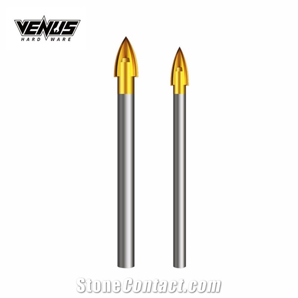 Professional Handle Glass Ceramics Cross Diamond Drill Bits