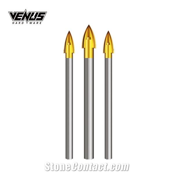 Professional Handle Glass Ceramics Cross Diamond Drill Bits