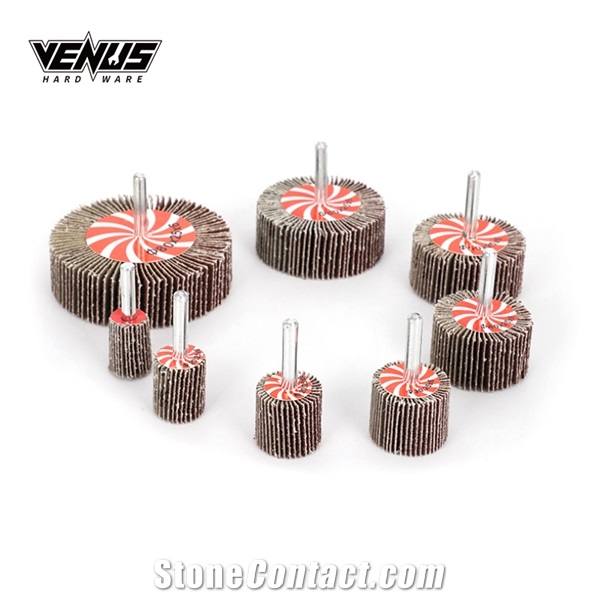 Sanding Vertical Flap Disc Abrasive Flap Wheel With Shaft