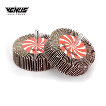 Sanding Vertical Flap Disc Abrasive Flap Wheel With Shaft