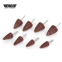 Sanding Vertical Flap Disc Abrasive Flap Wheel With Shaft