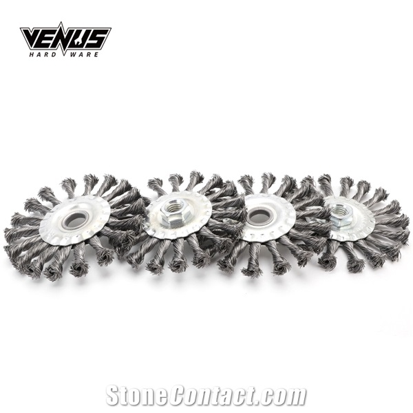 Stainless Steel Twisted Knot Wire Wheel Brush