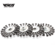 Stainless Steel Twisted Knot Wire Wheel Brush Stainless Steel Twisted Knot Wire Wheel Brush