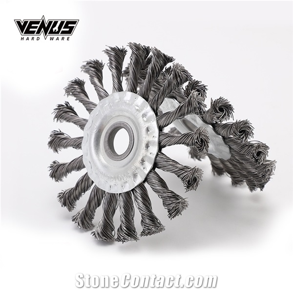 Stainless Steel Twisted Knot Wire Wheel Brush