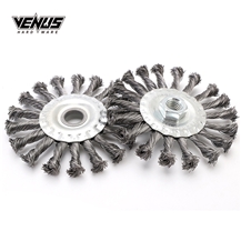 Stainless Steel Twisted Knot Wire Wheel Brush