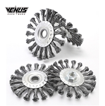 Stainless Steel Twisted Knot Wire Wheel Brush