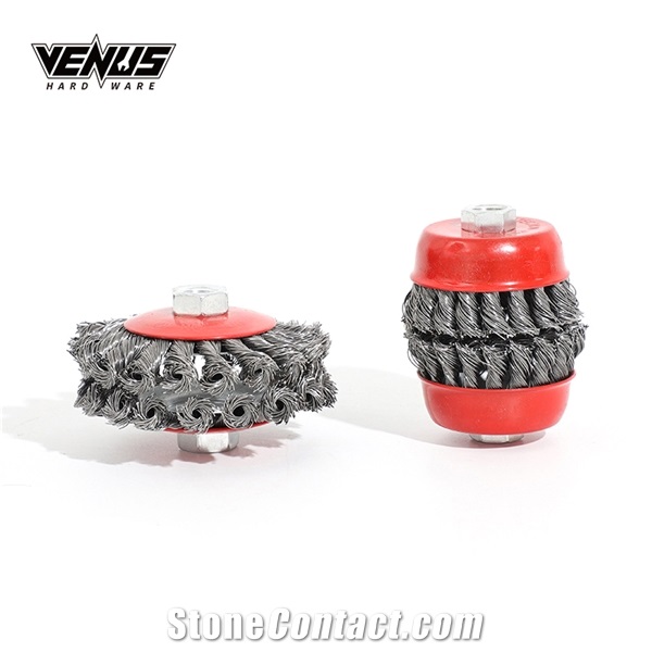 Steel Abrasive Circular Twisted Wire Cup Brush