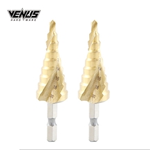 Step Drill With Core Cone Hole Cutter Shank Pagoda Drill Bit