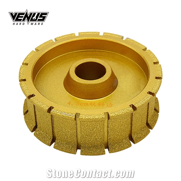 Stone Edge Vacuum Brazed Profiling Wheel Diamond Profile